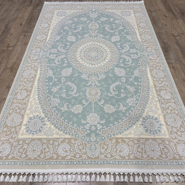 Турецкий ковер Istinia 2963M B.BLUE/B.L.BROWN