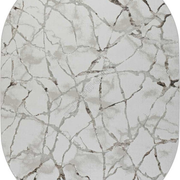 38898A OVAL BROWN FLS / BEIGE FL Olimpos