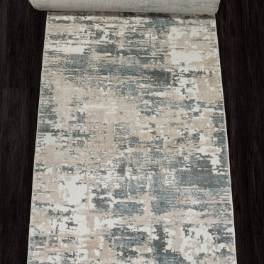 Ковер F231 - BEIGE-BLUE - Дорожка - коллекция NATUREL