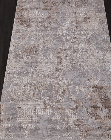 Ковер турецкий 03851C ARMINA (Хит-сет, серый)