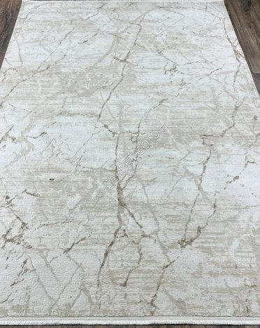 Турецкий ковер Turcia ZENITH 31418A (Полиэстер, бежевый, кремовый)