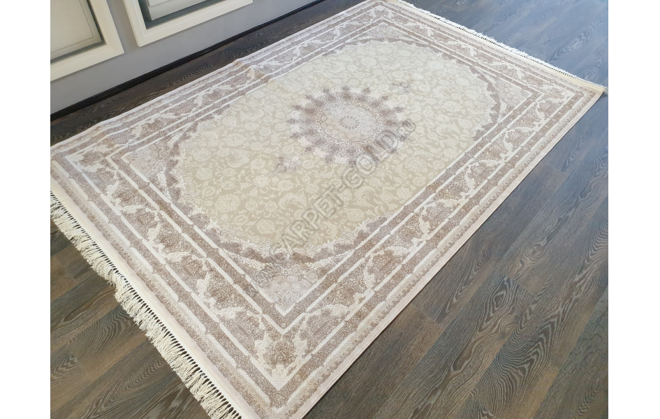 Турецкий ковер SHIMAL 0932A C_KREM C_KREM