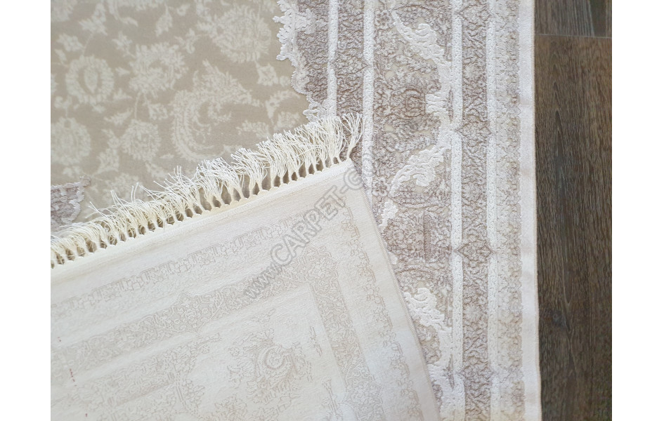 Турецкий ковер SHIMAL 0932A C_KREM C_KREM