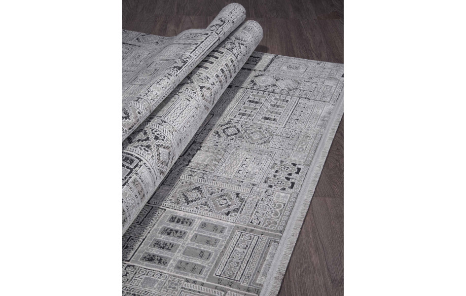 Ковер турецкий A407A - CREAM / C.ANTRACITE MAXELL