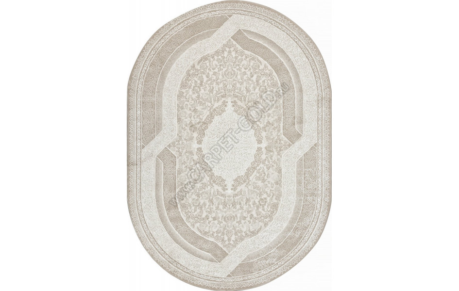 Ковер 04088A - BROWN / BROWN - Овал - коллекция ARMINA