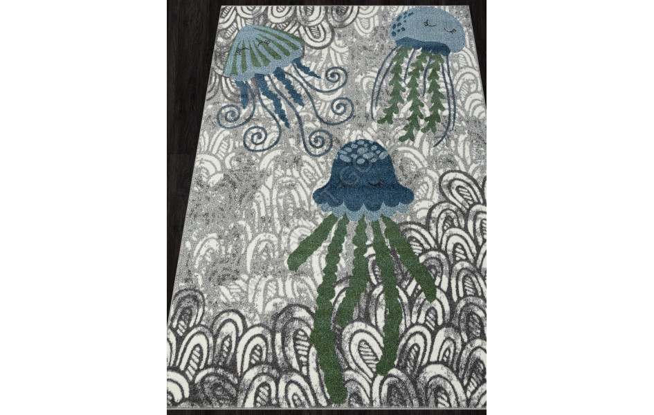 Ковер C207 - BLUE - Прямоугольник - коллекция RIO