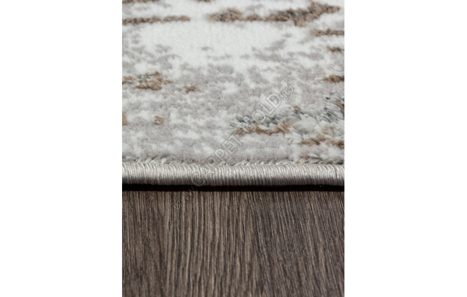 Ковер 06735B - CREAM HB / GREY - Овал - коллекция PARADIZE
