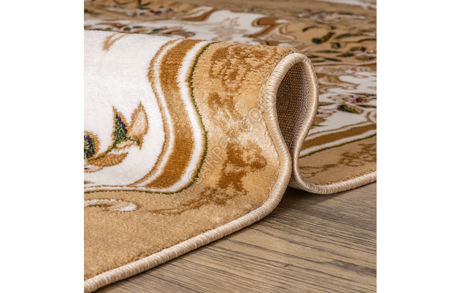 Ковры дизайн 20606 цвет 22155 Акварель овал