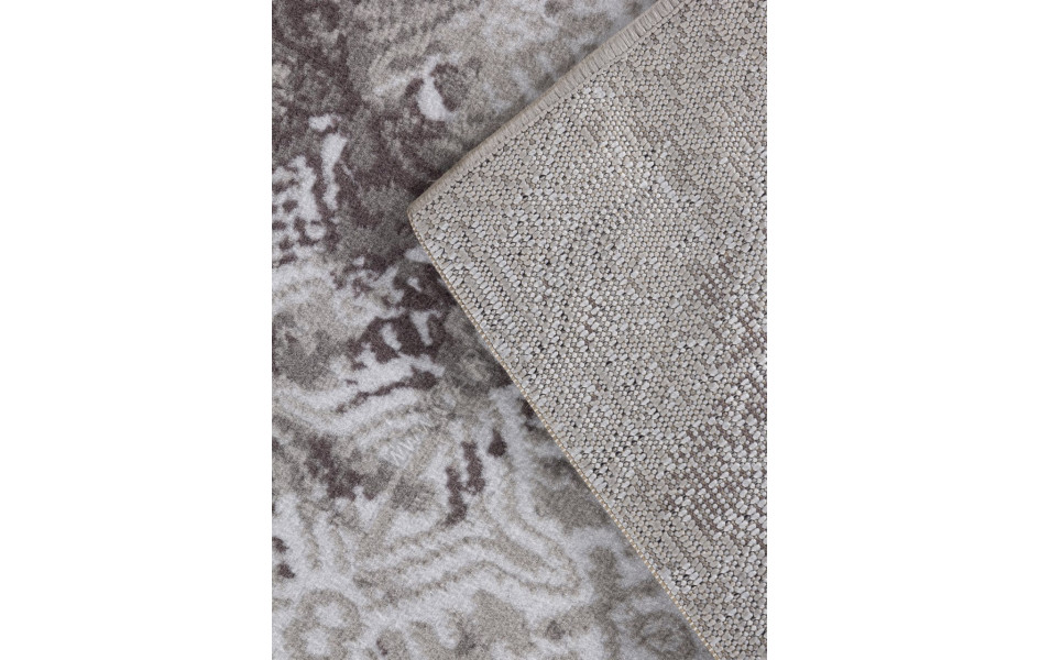 Ковер F392 - GRAY - Дорожка - коллекция SILVER