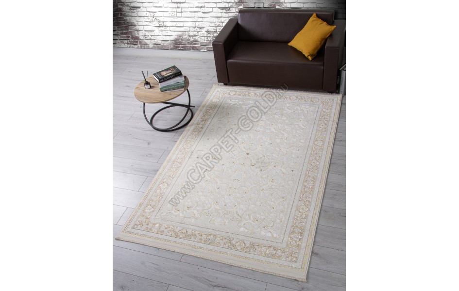 Ковер M101B - CREAM / CREAM - Прямоугольник - коллекция ZARINA